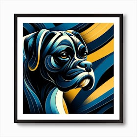 Boxer Dog 02 1 Poster