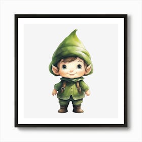 Zelda Elf Art Print