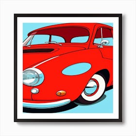 Classic Car 2 Art Print