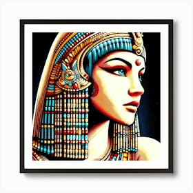 Cleopatra Portrait Artwork 76 Art Print