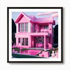 Barbie Dream House (564) Art Print