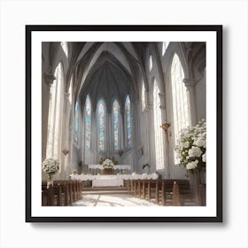 Church Interior Art Print