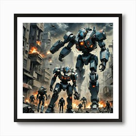 Poster For The Movie Robots Art Print