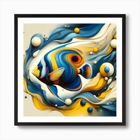 Acanthurus 01 Art Print