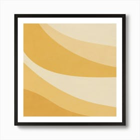 Abstract Waves - YL01 Art Print