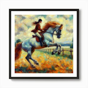 Equestrian 1 Art Print