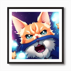 Kitty Cat Art Print