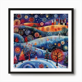 Winter Wonderland 1 Art Print