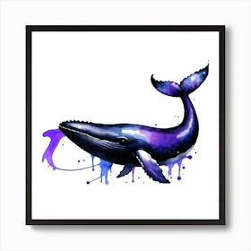 Humpback Whale 3 Art Print