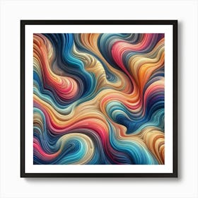 Abstract Painting 8 Art Print