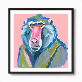 Baboon 04 Art Print