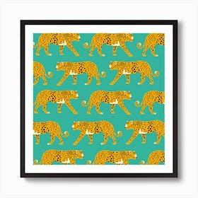 Leopard Love Art Print