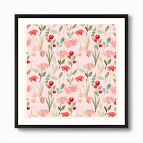 Floral 001 46 Art Print