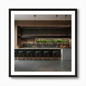 Modern Kitchen Art Print