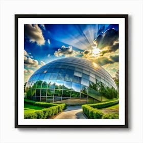 Glass Dome Art Print