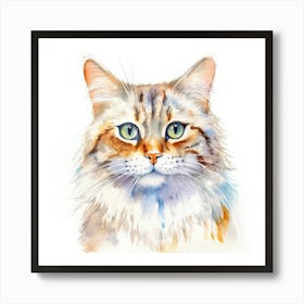 Exotic Cat Portrait 2 Art Print