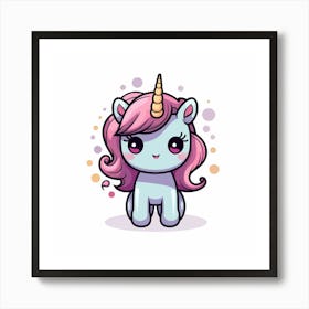 Cute Unicorn 173 Póster