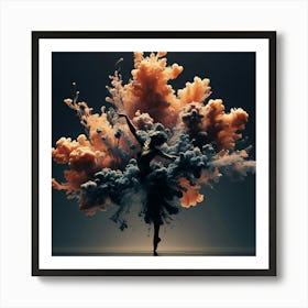 Dancer In A Cloud Art Print