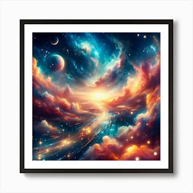 High quality sunset Art Print