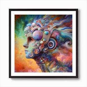 Abstract Painting 5 Art Print