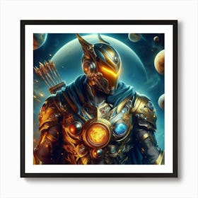 Hero Of The Galaxy Art Print