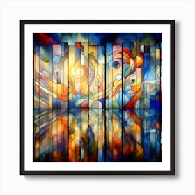 Noname Glass Art Art Print