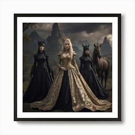 Kings And Queens Art Print