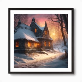 Last Tavern before the Woods Art Print