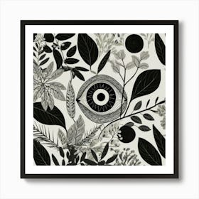 Eye Of The Forest 2 Art Print