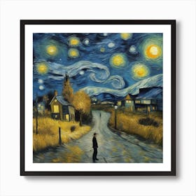 Starry Night 2 Art Print