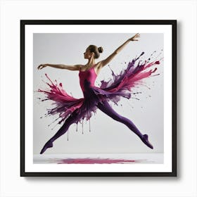 Ballet Dancer 2 Art Print