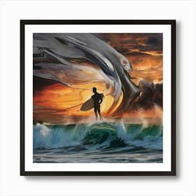 Surfer'S Dream Art Print