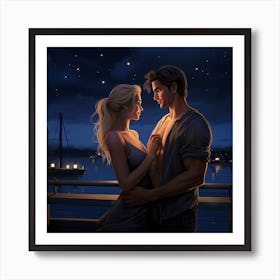 Like a Ship In The Night Art Print