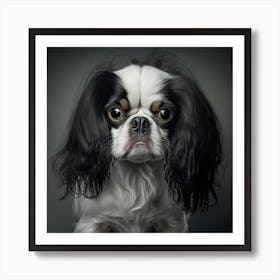Portrait Of A Dog 8 Art Print