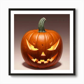 Halloween Pumpkin 4 Art Print