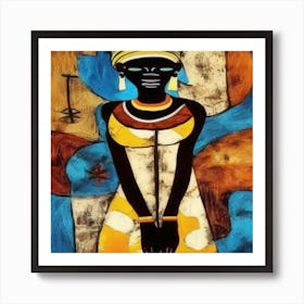 African Art #27 Art Print