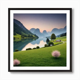 Swiss Alps 2 Art Print