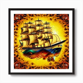 Sailing Ship Art Print