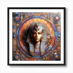 Cleopatra Portrait Artwork 92 Art Print