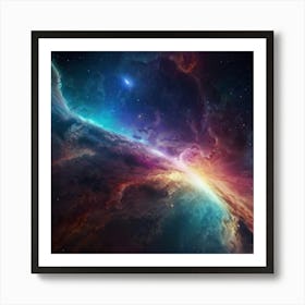 Nebula Art Print