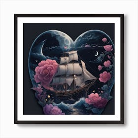 Heart Of The Sea Art Print