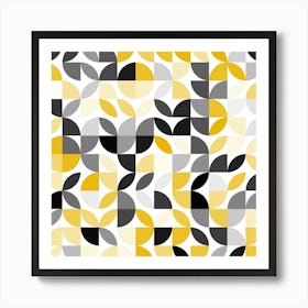 Abstract Geometric Pattern 19 Art Print