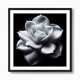 White Flower Art Print