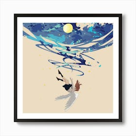 Angels In The Sky Art Print