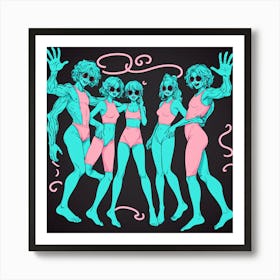 Sexy Girls 20 Art Print