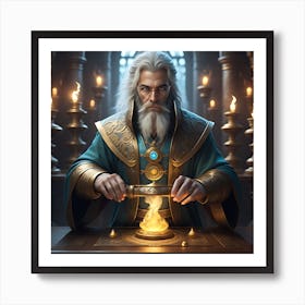 Elemental Alchemist Art Print