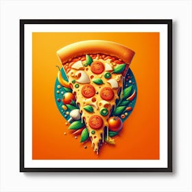Pizza18 Art Print