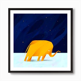 The Elephant Art Print