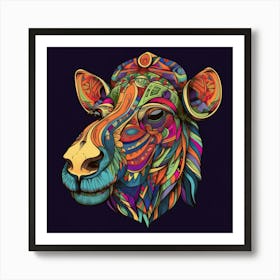 Camel 6 Art Print