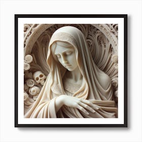 Virgin And Child 1 Art Print